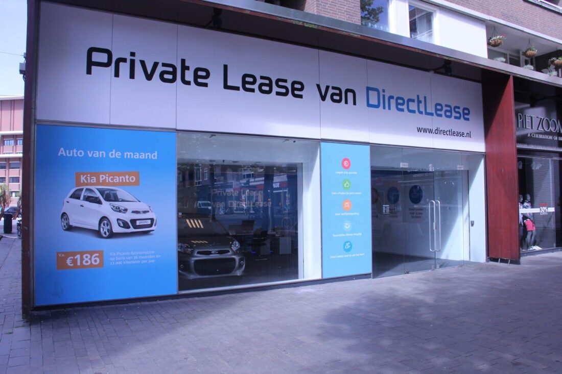 De DirectLease-winkel in Enschede