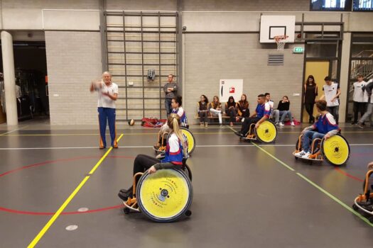 Rolstoelbasketbal project Toptraject