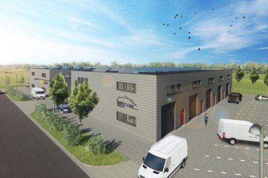 Gero vestigt zich en bouwt bedrijfsverzamelgebouwen op A1 Bedrijvenpark Deventer