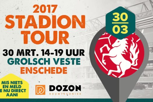 Dozon Bouwtechniek neemt deel aan demomiddag FC Twente