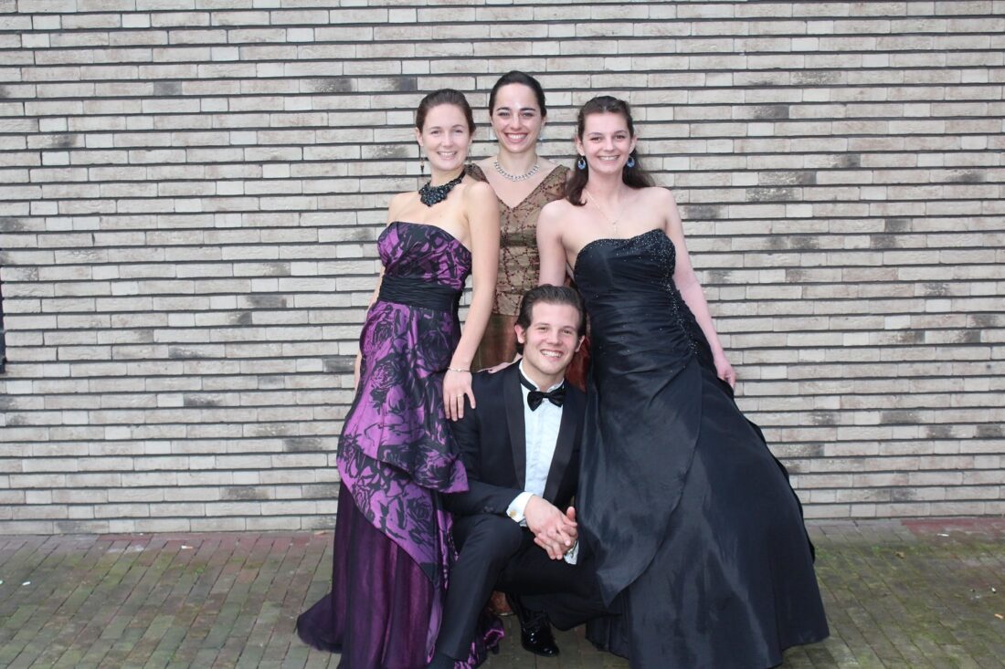 Meubelwerkplaats wordt podium voor klassiek concert Camelia Quartet uit Zwolle