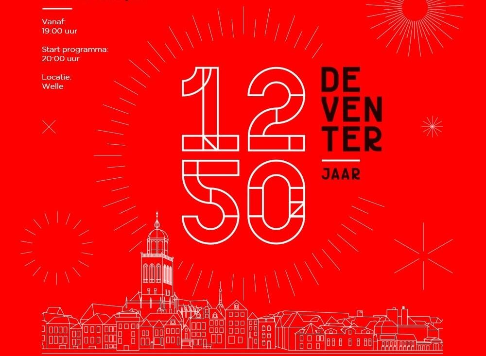 Deventer 1250 jaar opent op 5 januari groots aan de IJssel