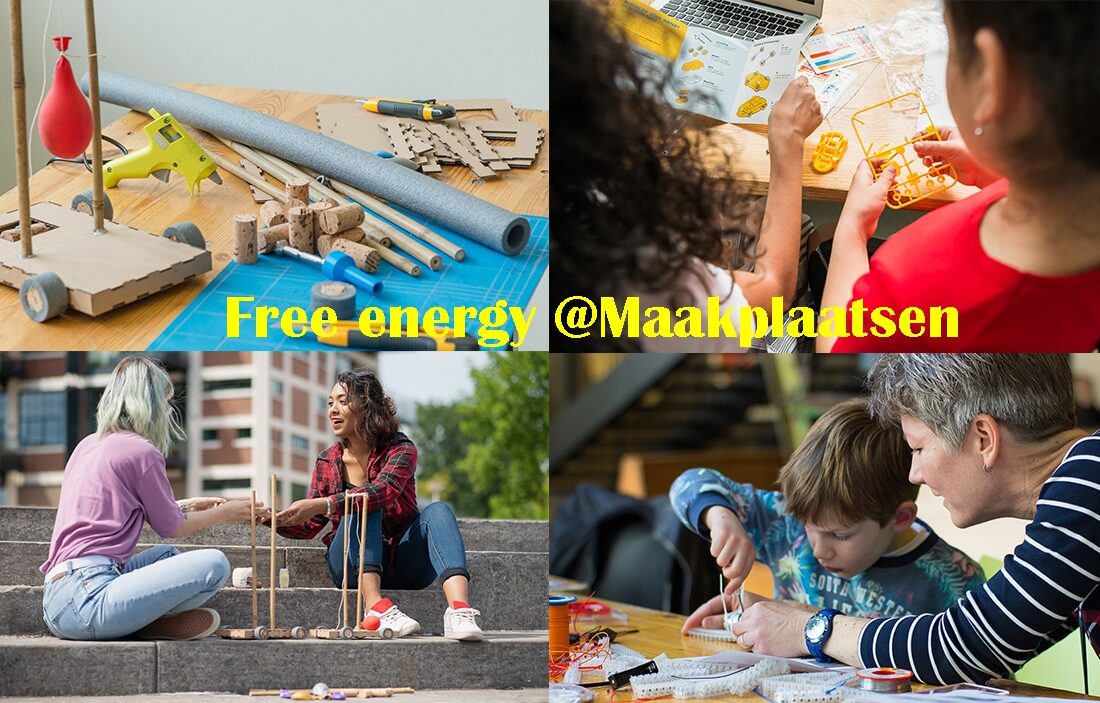 Maakplaatsen zomerprogramma Free energy in heel Twente!