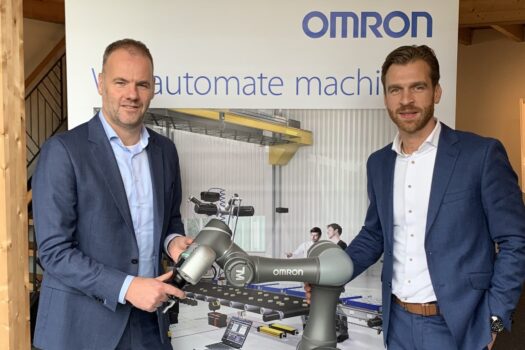 Van Egmond Groep en Omron Electronics gaan samenwerking aan op het gebied van roboticaoplossingen