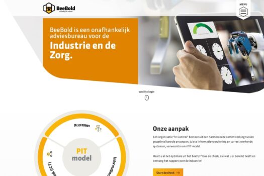 Vernieuwde website voor onafhankelijk adviesbureau BeeBold