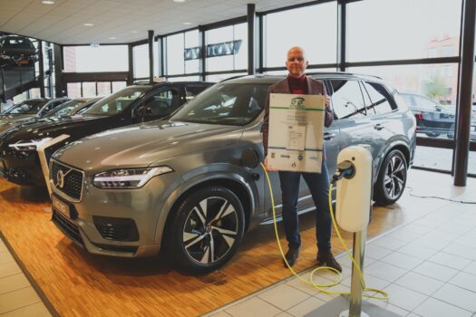 Volvo Harrie Arendsen groep ontvangt Erkend Duurzaam Premium Certificaat