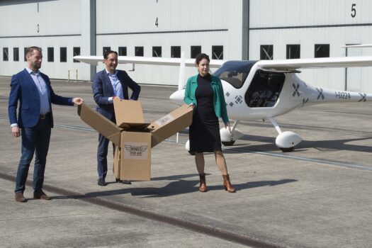 Wings for Aid test op Twente Airport