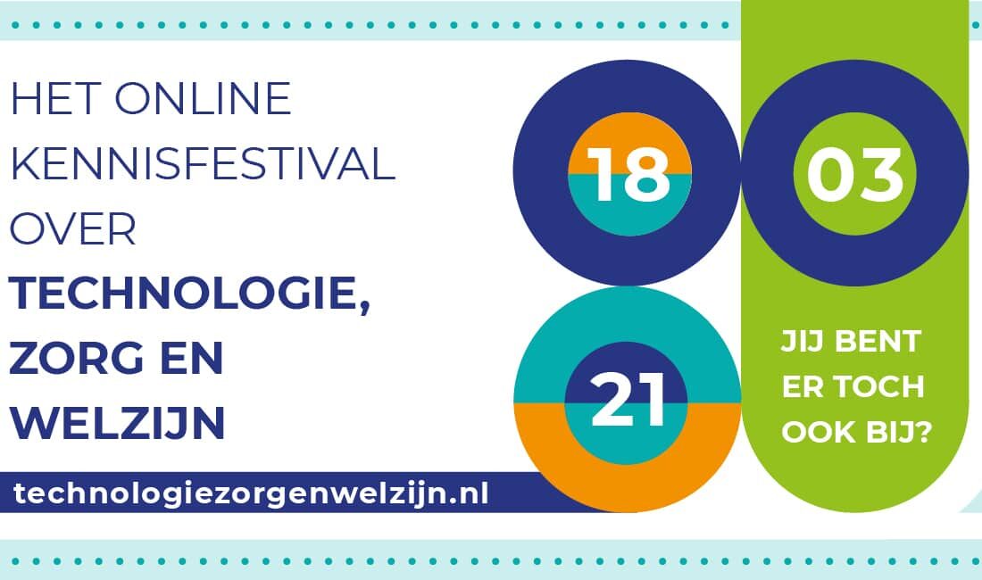 Online Kennisfestival op 18 maart over techniek in de zorg