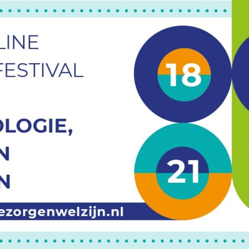 Online Kennisfestival op 18 maart over techniek in de zorg