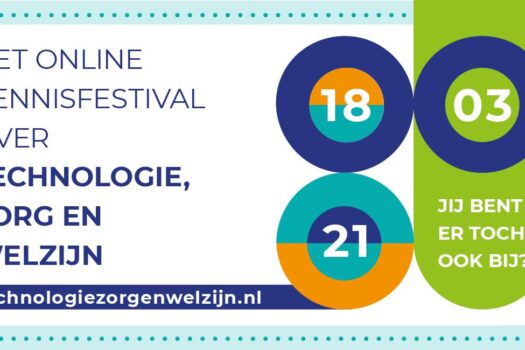 Online Kennisfestival op 18 maart over techniek in de zorg