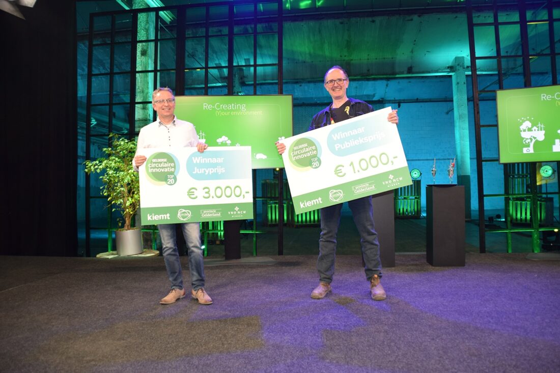 Biopanel en Omlab winnen Gelderse Circulaire Innovatie Top 20