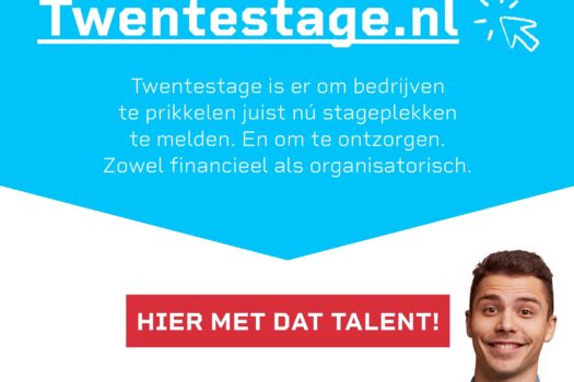 ROC van Twente start campagne voor Twentestage.nl