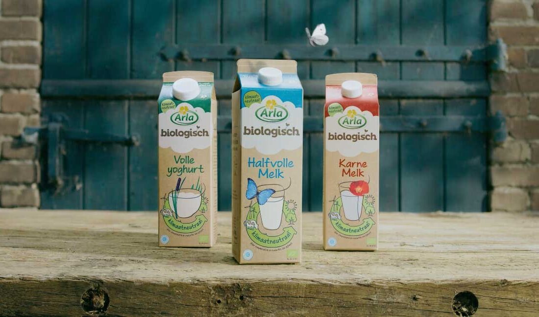 Arla Foods introduceert de eerste klimaatneutrale zuivelproducten op de Nederlandse markt