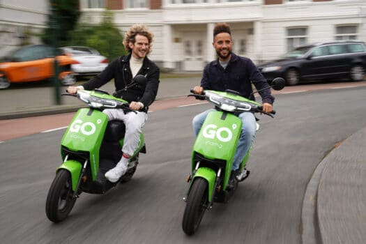 Elektrische deelscooters GO Sharing nu ook in Zwolle