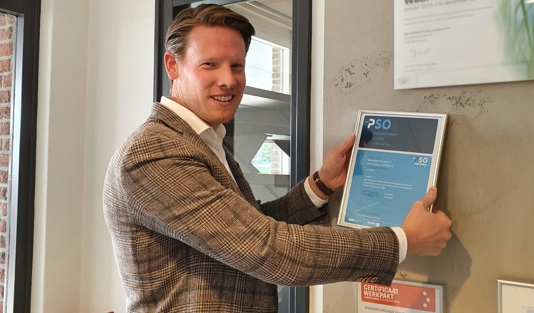 Morssinkhof Groep behaalt PSO Trede 3-certificering voor socialer inclusief ondernemen