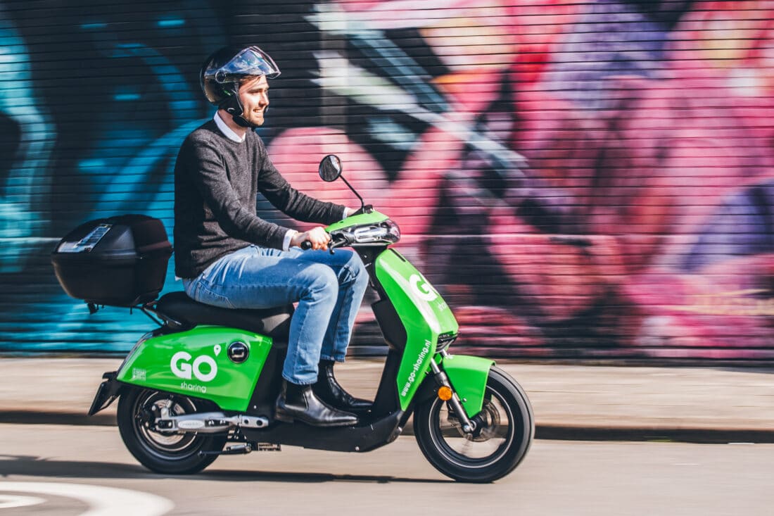GO Sharing introduceert elektrische 45km/u deelscooters in Enschede