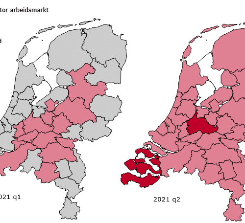 Personeelskrapte in alle regio’s van Overijssel en Gelderland Noord