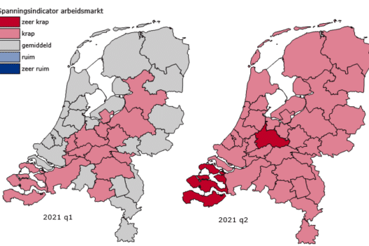 Personeelskrapte in alle regio’s van Overijssel en Gelderland Noord