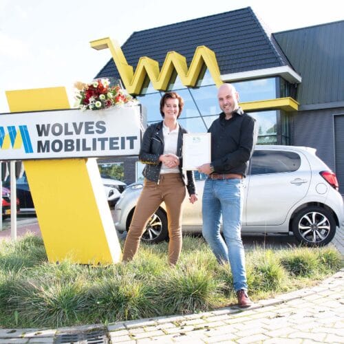 Wolves Mobiliteit ontvangt Duurzaam op de Weg-certificaat van Profile