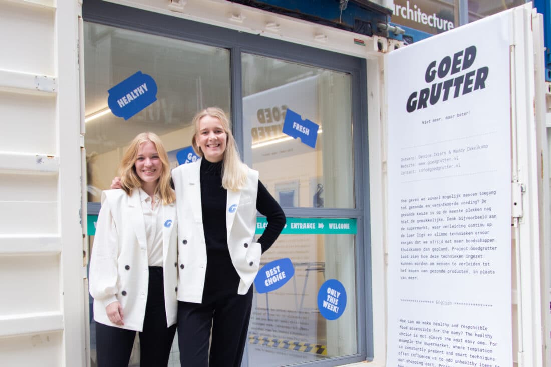 Ontwerpersduo uit Twente presenteert gezonde supermarkt op de Dutch Design Week