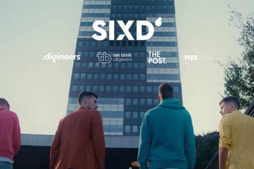 The Post, FIZZ, Ten Brink Uitgevers en Digineers bundelen krachten in SIXD’