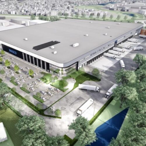 Nieuw distributiecentrum van 37.000m² voor Wasco