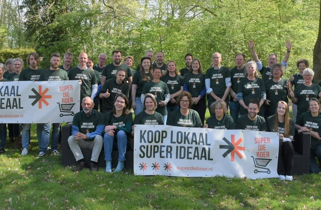 'Super Die Boer': haal je verse  producten bij de lokale ondernemers binnen de Cleantech Regio 