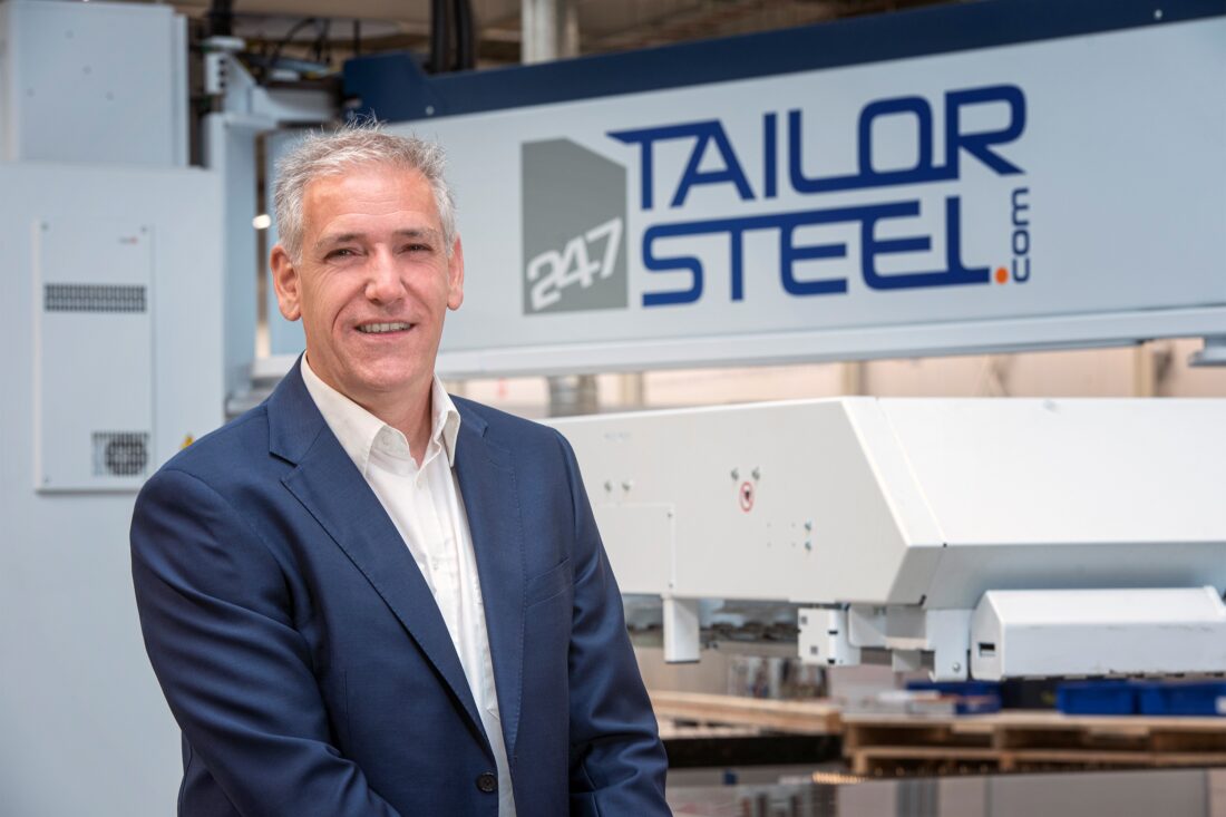 William Goossens begint als nieuwe Chief Financial Officer (CFO) van 247TailorSteel