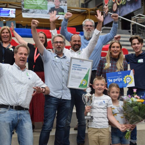 Team Elektrotechniek wint Team Innovatie Prijs 2022 van ROC van Twente