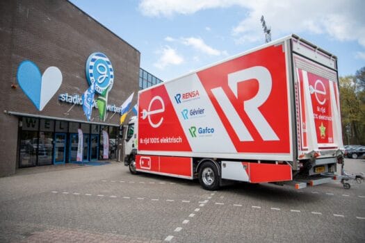 Rensa Family Company levert nu ook emissievrij met elektrische truck