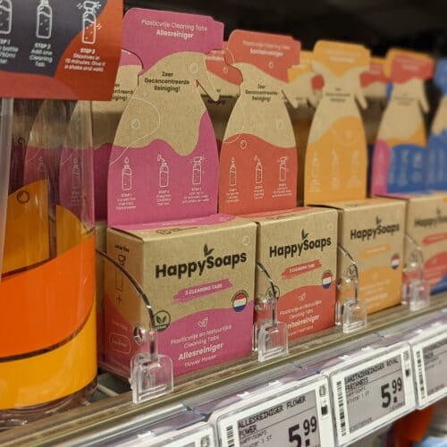 PLUS komt als eerste supermarkt met 100% plasticvrije Cleaning Tabs van HappySoaps
