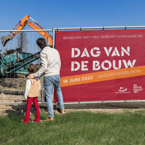 Open huis bij bouwplaatsen in Overijssel tijdens de Dag van de Bouw op zaterdag 18 juni
