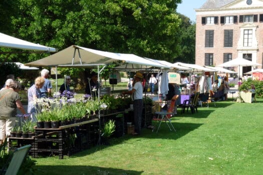 Agapanthusmarkt kasteel Rosendael zaterdag 16 juli