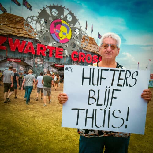 Tante Rikie heeft nog één wens: hufters, blijf thuis!