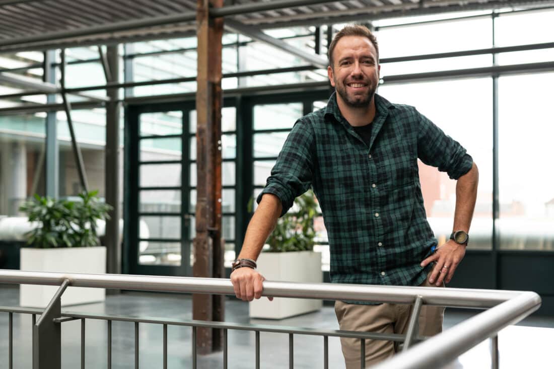 ROC van Twente trots op docent van het jaar voor het mbo Dimitri van Dillen