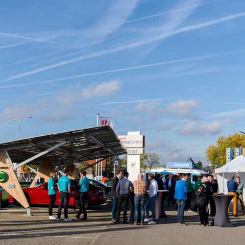 Officiële opening slim EV laadplein in Deventer