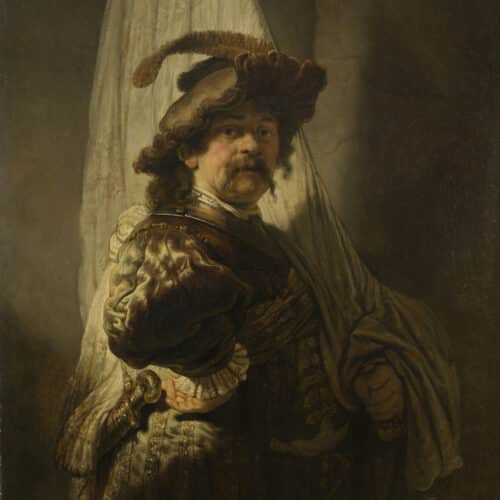 Nour-Eddine Jarram reageert met nieuw werk op komst van Rembrandts Vaandeldrager