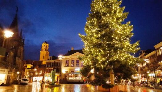 Winters Zwolle in sprookjesachtige stad 