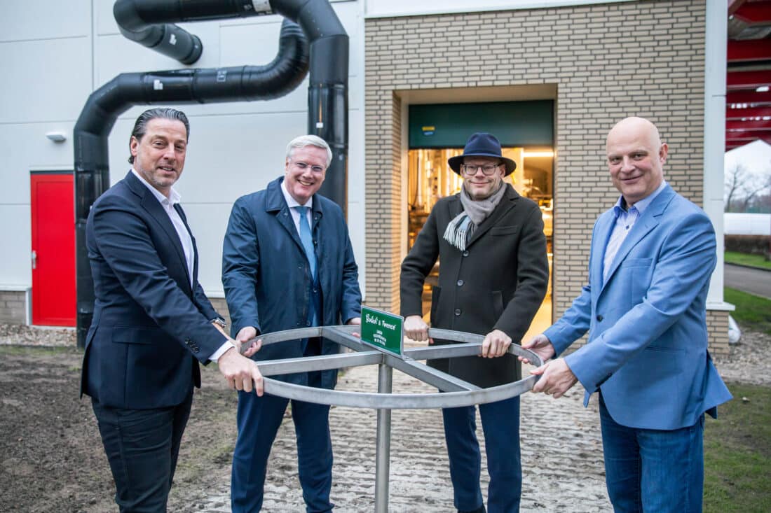 Grolsch neemt nieuwe warmteleiding Twence in gebruik