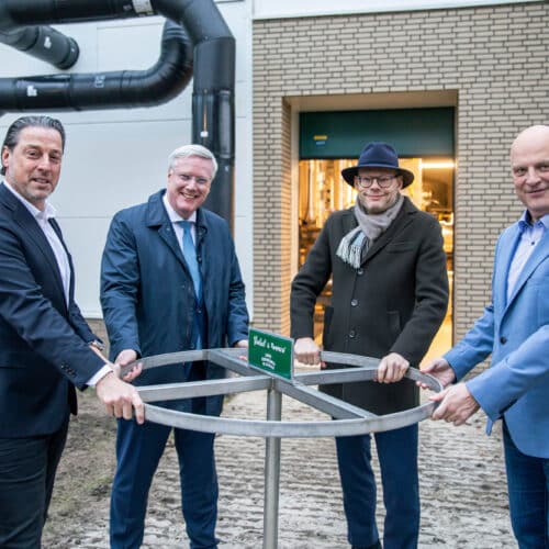 Grolsch neemt nieuwe warmteleiding Twence in gebruik