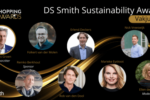 DS Smith reikt Duurzaamheid Award uit voor bedrijven met het mooiste duurzame initiatief op het Shopping Awards gala