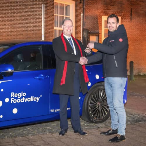 Regio Foodvalley rijdt op waterstof