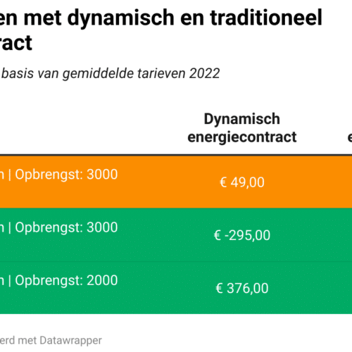 Dynamisch energiecontract en zonnepanelen: wel of geen goede combi?