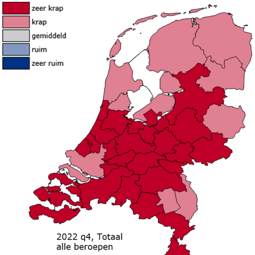 Minder vacatures, maar personeelstekort blijft groot in Overijssel en Gelderland Noord