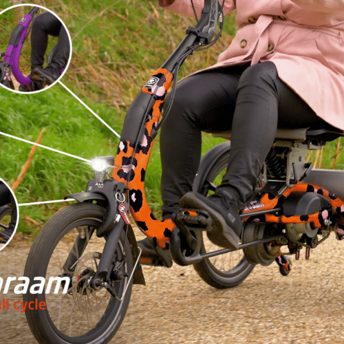 Van Raam introduceert revolutionaire driewielfiets die van kleur verandert tijdens het fietsen