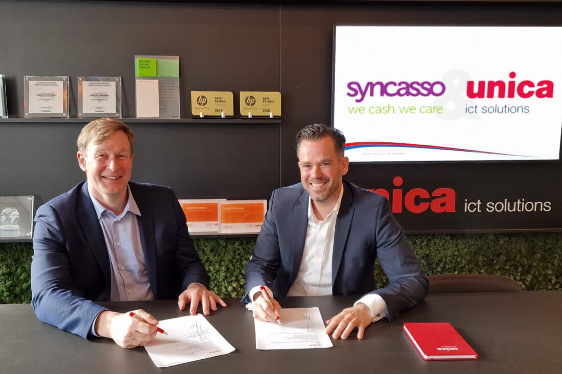 Syncasso en Unica ICT Solutions stappen vol vertrouwen in hernieuwde samenwerking