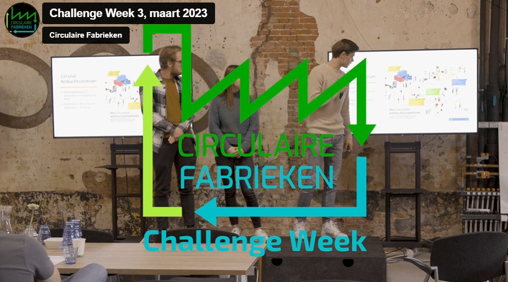 Derde Challenge Week helpt ambitieuze circulaire plannen