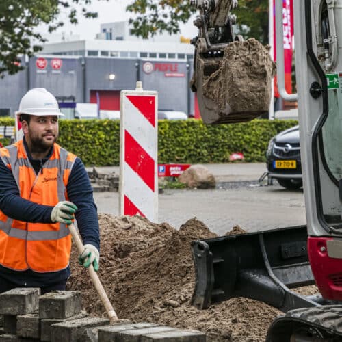 Start aanleg glasvezelnetwerk Rigtersbleek en Schuttersveld