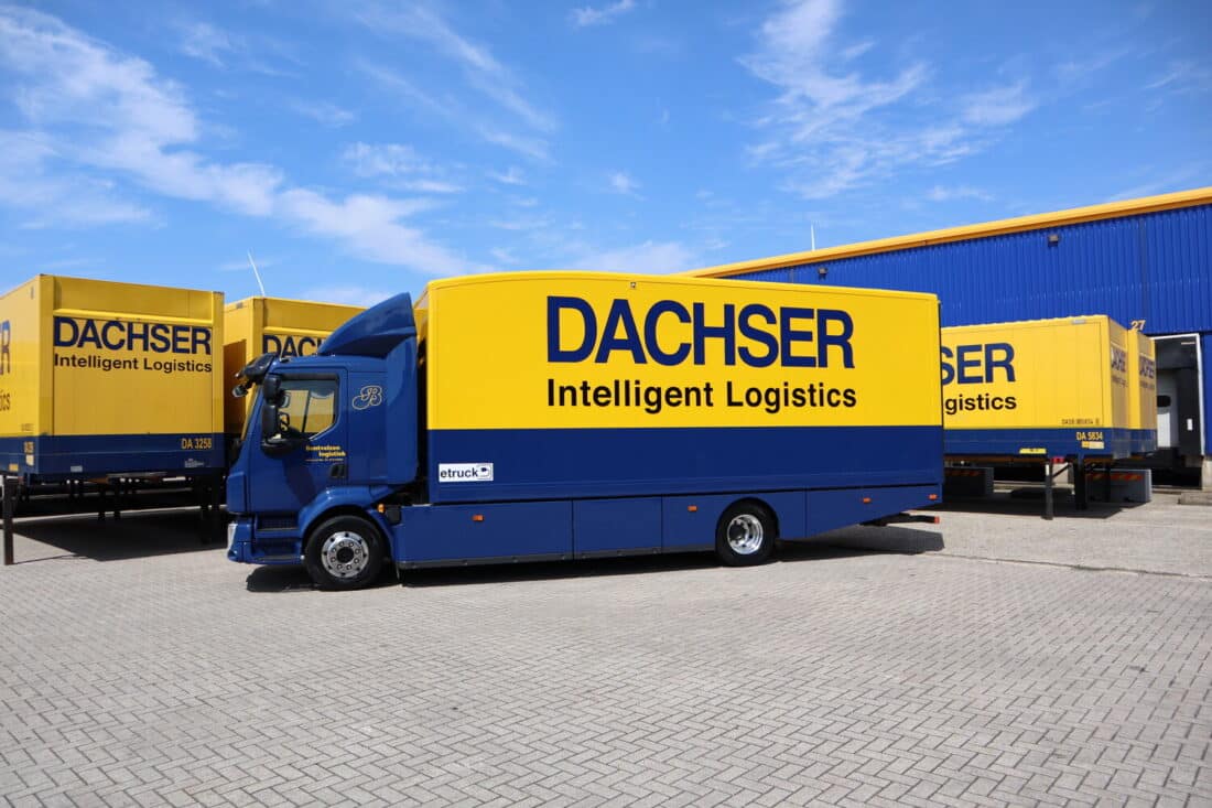 Dachser Nederland neemt eerste elektrische vrachtwagens in gebruik