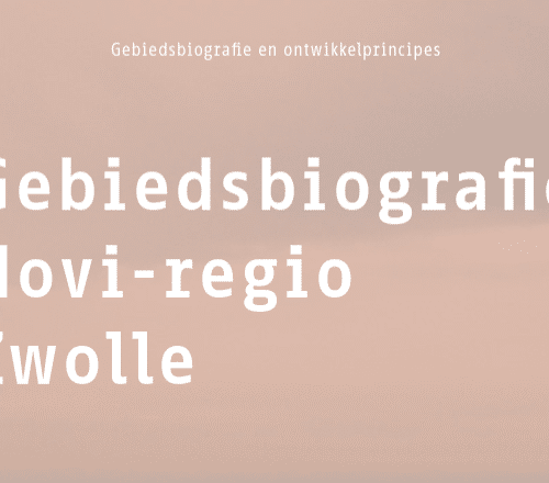 Ontdek de geschiedenis en toekomst van Regio Zwolle in de nieuwe gebiedsbiografie